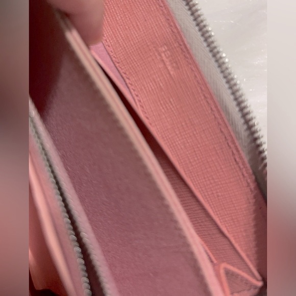 Fendi Pink Crayons Continental Monster Bag Bug Zip Around Wallet 8” x 4” - Picture 9 of 14